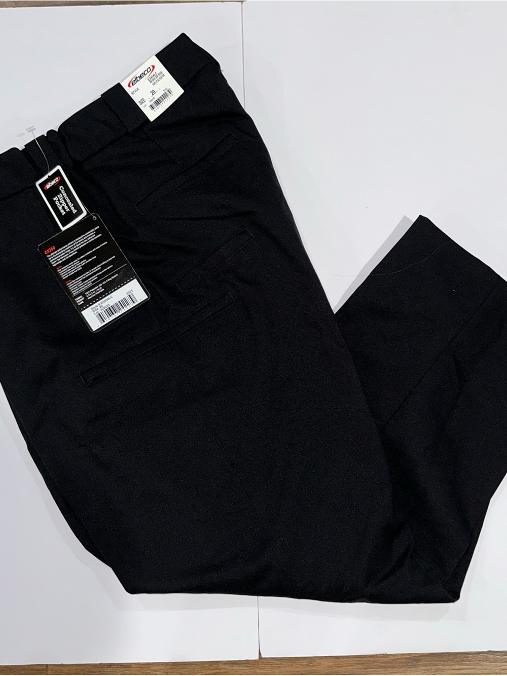NWT ELBECO Size 20 WOMENS CX360 COVERT CARGO PANTS E3454LC MIDNIGHT NAVY